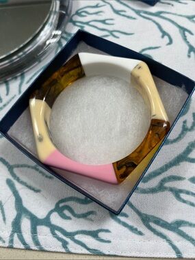 1970’s Fashion MOD Hexagonal Shaped Bangles